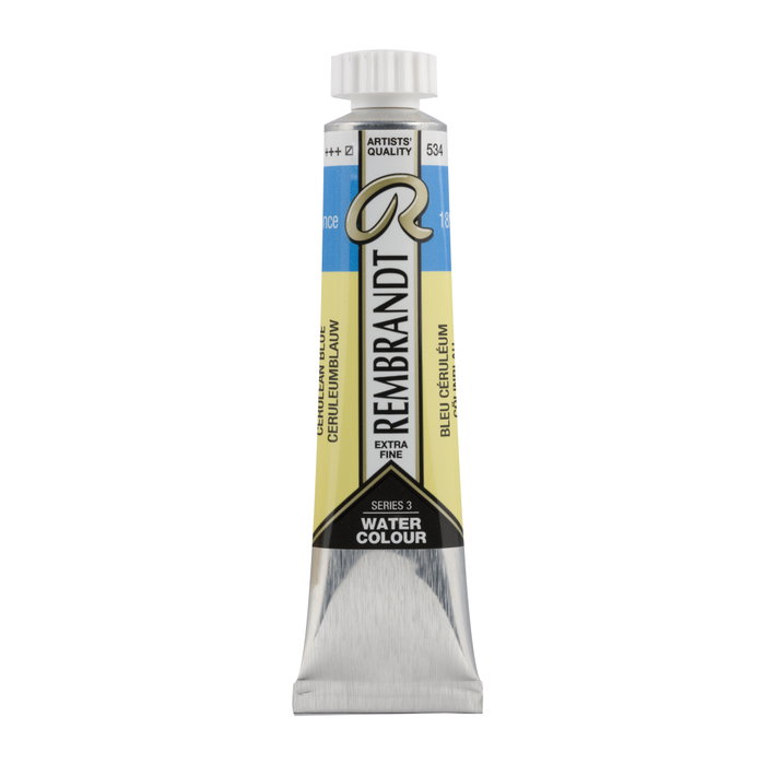 Rembrandt Acuarela Tubo 20 ml Azul Cerúleo 534 Rembrandt Acuarela Tubo 20 ml Azul Cerúleo 534