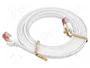 GOOBAY Patch cord Cat 6 U/FTP 3m Blanco