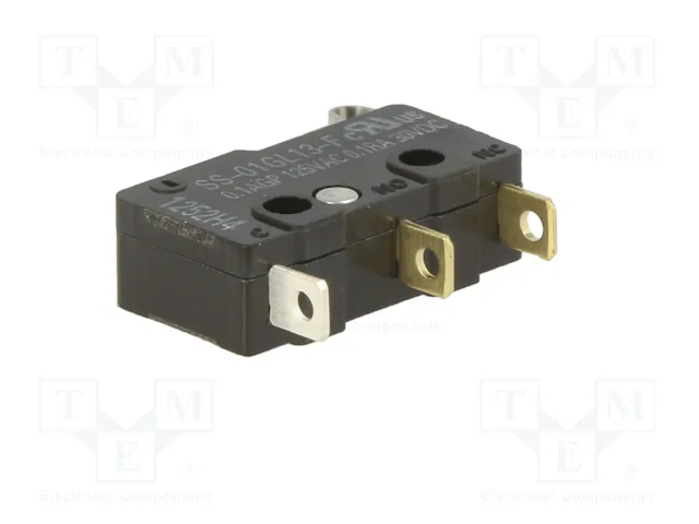 Aratas (Formerly Omron Components) Microconmutador SNAP ACTION SPDT 0,1A/125VAC Aratas (Formerly Omron Components) Microconmutador SNAP ACTION SPDT 0,1A/125VAC