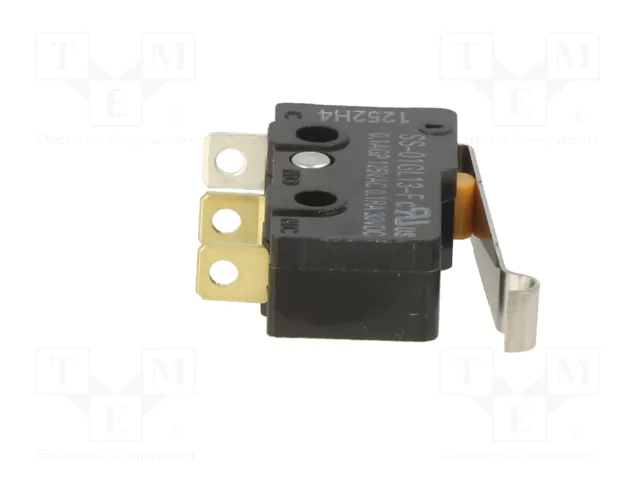Aratas (Formerly Omron Components) Microconmutador SNAP ACTION SPDT 0,1A/125VAC Aratas (Formerly Omron Components) Microconmutador SNAP ACTION SPDT 0,1A/125VAC
