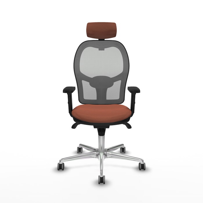 PIQUERAS Y CRESPO Silla de oficina Jorquera Marrón y Gris PIQUERAS Y CRESPO Silla de oficina Jorquera Marrón y Gris