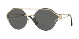 Versace VE2184-125287-61 Gafas de sol para mujer con detalles dorados