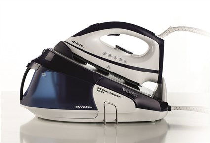 Ariete 5571 Centro de Planchado Steam Power Easy 2400 W, Vapor Instantáneo, Depósito 1.8L