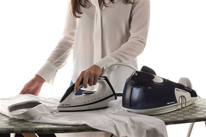 Ariete 5571 Centro de Planchado Steam Power Easy 2400 W, Vapor Instantáneo, Depósito 1.8L