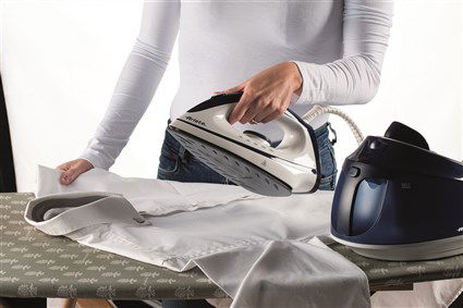 Ariete 5571 Centro de Planchado Steam Power Easy 2400 W, Vapor Instantáneo, Depósito 1.8L