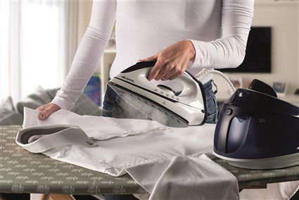 Ariete 5571 Centro de Planchado Steam Power Easy 2400 W, Vapor Instantáneo, Depósito 1.8L