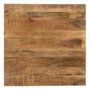 Ixia Tablero de Mesa de Madera de Mango Natural 80 x 80 x 3 cm