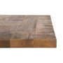 Ixia Tablero de Mesa de Madera de Mango Natural 80 x 80 x 3 cm