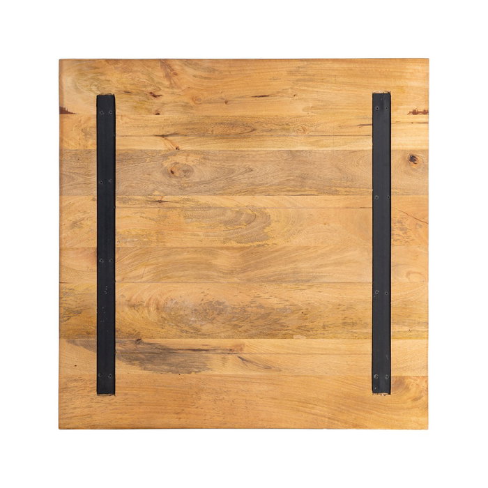 Tablero Mesa Natural Madera de Mango 80 X 80 X 3 cm