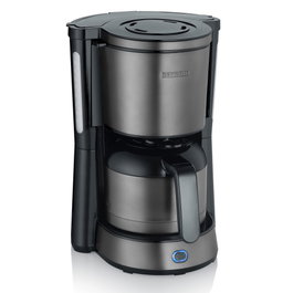Severin KA 9343 Dark Inox con jarra de cristal