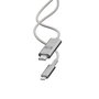 Cable USB Linq Byelements LQCCH200 Gris 2 m