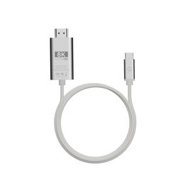 Cable USB Linq Byelements LQCCH200 Gris 2 m