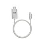 Cable USB Linq Byelements LQCCH200 Gris 2 m