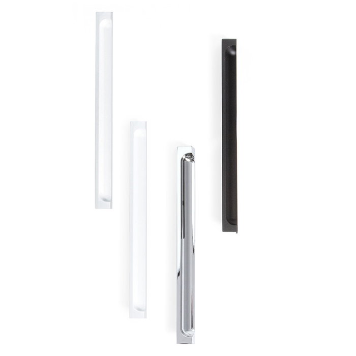 Herrajes Alk Tirador Zamak Modelo Karin Acabado Cromo