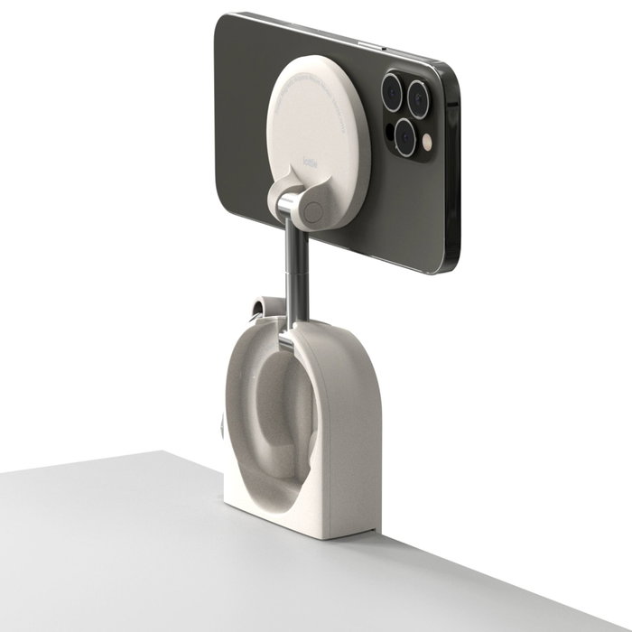 iOttie Treker MagSafe Travel Mount con adaptador de anillo magnético Blanco iOttie Treker MagSafe Travel Mount con adaptador de anillo magnético Blanco