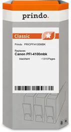 Prindo Cartucho de tinta Negro (mate) PRICPFI4100MBK Classic