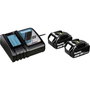 Makita 197952-5 Kit de Fuente de Alimentación 18V 3Ah con 2 Baterías y Cargador