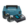 Makita 197952-5 Power Source Kit 18V 3Ah con 2 baterías y cargador rápido