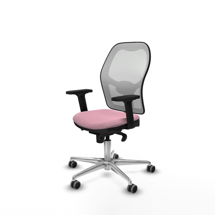 PIQUERAS Y CRESPO Silla de oficina Jorquera Rosa y Blanca PIQUERAS Y CRESPO Silla de oficina Jorquera Rosa y Blanca