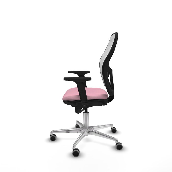 PIQUERAS Y CRESPO Silla de oficina Jorquera Rosa y Blanca PIQUERAS Y CRESPO Silla de oficina Jorquera Rosa y Blanca