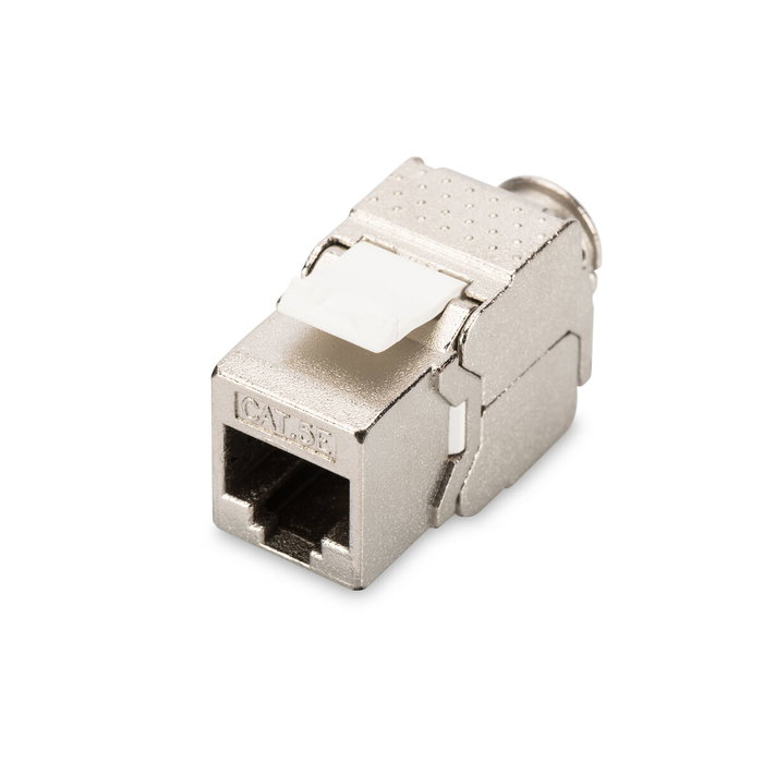 Digitus DN-93512 Módulo Keystone CAT 5e Clase D Apantallado RJ45 LSA Plata