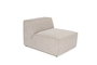 Atelier Del Sofa Sofá 1 Plaza Lora O1 Moca Tejido Lino Espuma 32 DNS Estructura Madera Carpe