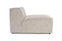 Atelier Del Sofa Sofá 1 Plaza Lora O1 Moca Tejido Lino Espuma 32 DNS Estructura Madera Carpe