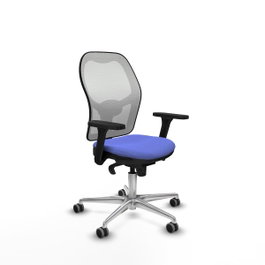 PIQUERAS Y CRESPO Silla de oficina Jorquera Azul claro y Blanco