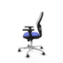 PIQUERAS Y CRESPO Silla de oficina Jorquera Azul claro y Blanco