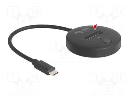 DeLOCK Estación de acoplamiento M.2 para SSD NVMe/SATA USB Type-C 10 Gbps
