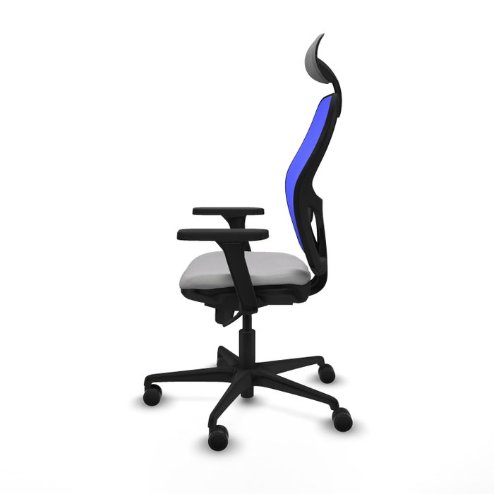 PIQUERAS Y CRESPO Silla de oficina Jorquera Gris claro/Azul