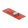 DeLOCK Convertidor M.2 Key M a 1 x OCuLink SFF-8612 64106
