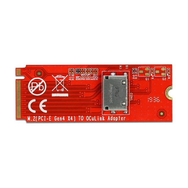 DeLOCK Convertidor M.2 Key M a 1 x OCuLink SFF-8612 64106