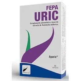 FEPADIET Fepa-Uric 60 Cápsulas - Ayuda Cardiovascular, Inmunológico y Hepático