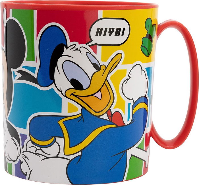 Marvel Taza Mickey 350 mL CZ11394 - Plástico Libre de BPA, Apto Microondas