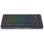 Redragon Flekact K708-RGB-PRO Teclado Mecánico Inalámbrico para Gaming Layout Polaco 81 Teclas Retroiluminación RGB Negro