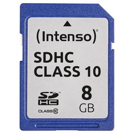 Intenso 3411460 Tarjeta de Memoria SDHC de 8 GB Clase 10 con hasta 25 MB/s