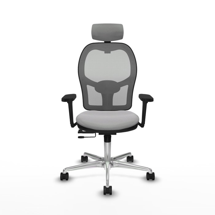 PIQUERAS Y CRESPO Silla de oficina Jorquera con mecanismo Sincro/Traslack Gris PIQUERAS Y CRESPO Silla de oficina Jorquera con mecanismo Sincro/Traslack Gris