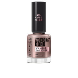 Rimmel London Wonder'Bond - Laca de Uñas Tratamiento con Biotina y Queratina - #006 Chai Treat - 8 ml - Refuerza y Nutre Uñas