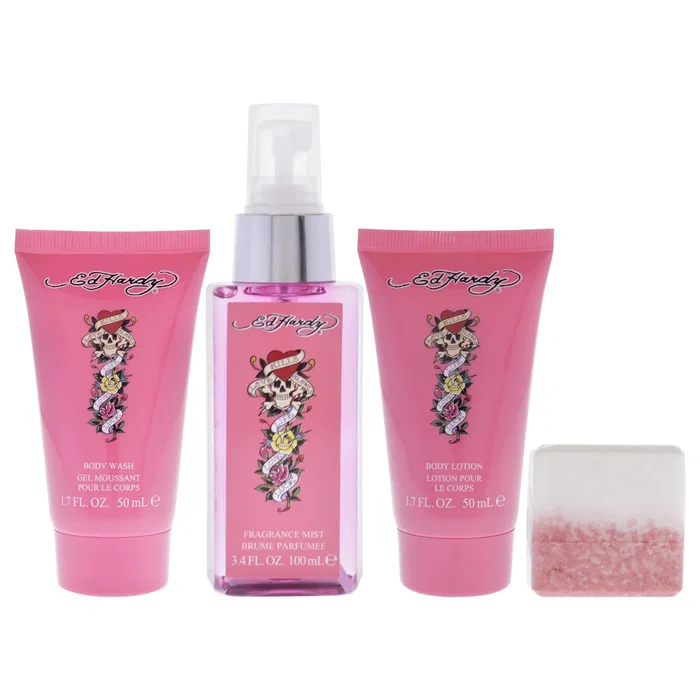 Ed Hardy Set de Fragancia y Cuidado para Mujer