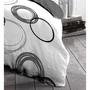 Home Linge Passion HOM3701393708296 Conjunto de edredones de microfibra, 240x260 cm, 2 fundas de almohada 63x63 cm, gris claro
