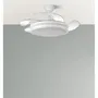 Bayomo Ventilador 59w 6980lm Blanco 4 Aspas Desplegables DC con Mando y Regulador de Intensidad