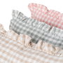 Cojín Cuadros Beige Algodón 43 X 43 cm (Set de 2)