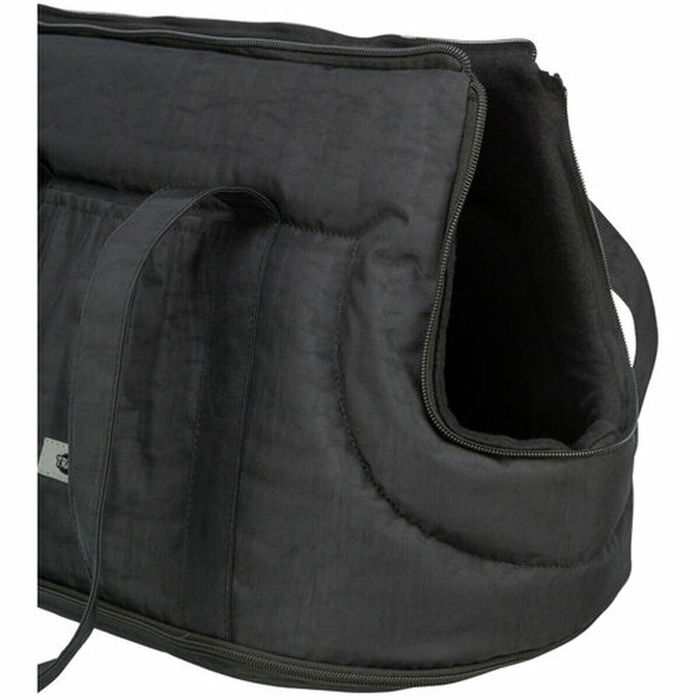 Bolso para Mascotas Trixie Negro 26 × 30 × 45 CM
