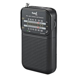 SAMI Radio sami 2 bandas negro con auricular