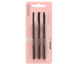 Catrice Magic Perfectors Kit Cepillos para Pestañas Set de 3 unidades con Cepillo de Silicona y Peine para Modelar y Resaltar
