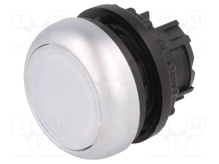 Eaton M22-DRL-W Pulsador con Indicador Luminoso Blanco Enclavado Eaton M22-DRL-W Pulsador con Indicador Luminoso Blanco Enclavado
