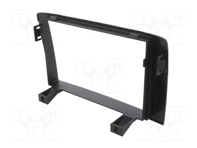 PER.PIC. Bastidor de montaje de radio 2 DIN para Fiat e Lancia, negro