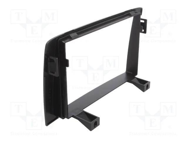 PER.PIC. Bastidor de montaje de radio 2 DIN para Fiat e Lancia, negro