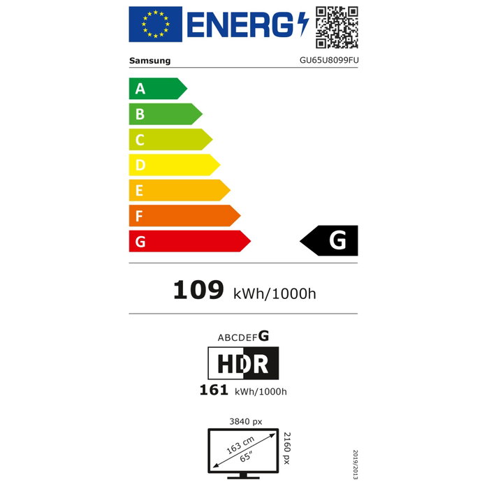 Samsung GU65U8099FU Televisor 65 pulgadas 4K Ultra HD Smart TV LED Negro Samsung GU65U8099FU Televisor 65 pulgadas 4K Ultra HD Smart TV LED Negro